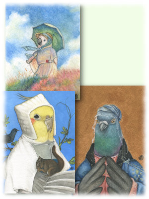 《とり・鳥・トリの原画展》〜NORISANの世界〜