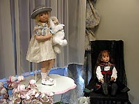 人形の専門店銀座人形館から創作人形の新着情報シセル・ビョーシッターシラ、ヒルデガルト・グンゼル作品のお知らせ