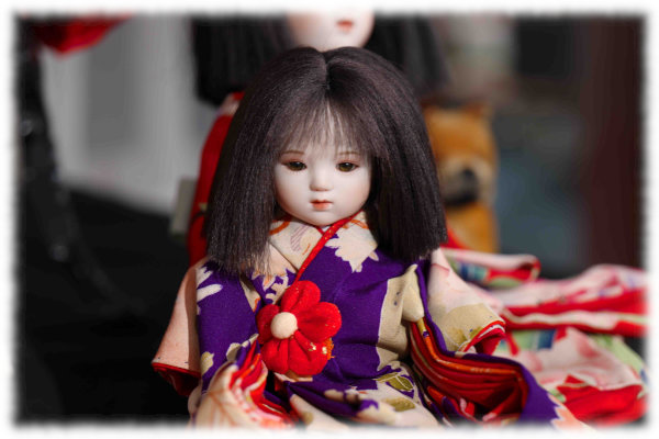 早春 西頭哲三郎 作 日本人形Japanese doll | web-flake.com